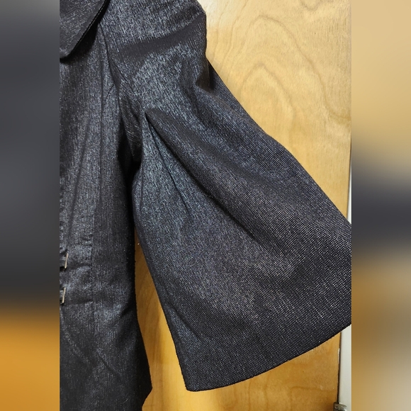 Rachel Adams Size 4 crop 3/4 sleeve jacket bell sleeve retro Y2K - Picture 3 of 9